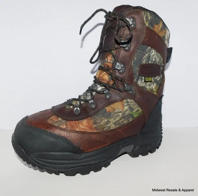 Lacrosse Mens Hunt Pac Extreme 2000G MOBU Insulated Waterproof Boots Camo/Brown - Image 1 of 4