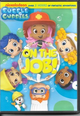 BUBBLE GUPPIES-ON THE JOB-1 DVD SET-2013-ENGLISH-FREE SHIP IN CANADA - Image 1 of 4