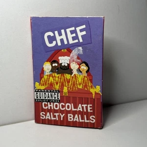 Chef – Chocolate Salty Balls  Cassette Single Tape MC Isaac Hayes South Park - Picture 1 of 3