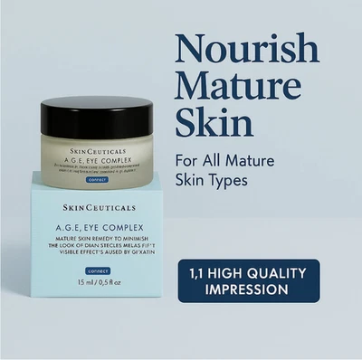 SkinCeuticals AGE A.G.E. Complejo de Ojos 0.5oz / 15ml NUEVO EN CAJA SELLADA Foto 1 de 2