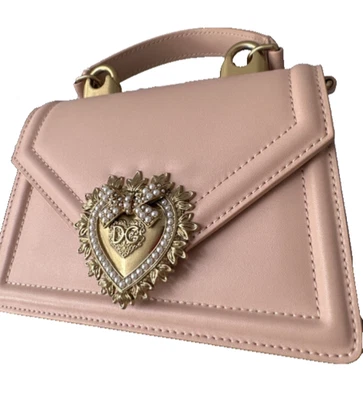 Bolso Dolce & Gabbana Devotion - Cuero Acolchado Rosa, Excelente Estado Foto 1 de 4