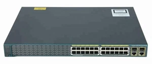 Boxed Cisco Refresh WS-C2960 Plus 24 Port FE 10/100 8xPoE WS-C2960+24LC-S - Picture 1 of 2