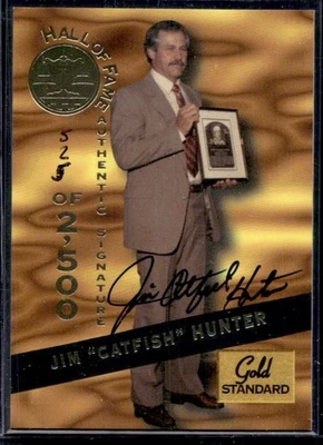 1994 Signature Rookies JIM “CATFISH” HUNTER Autographed Card /2500 HOF A’s AUTO - Image 1 of 2