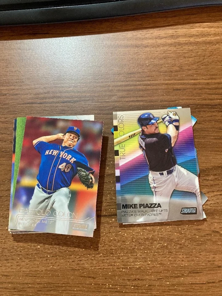 2015 Topps Stadium Club Mets Team Set + inserts 19 cards - Image 1 of 1