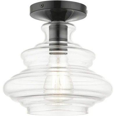 Livex Lighting 52830-68 Everett Semi-Flush Mount - Image 1 of 4
