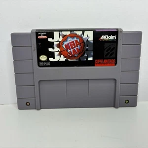 NBA Jam Super Nintendo SNES 1994 Cart Only Tested and Working - Picture 1 of 4