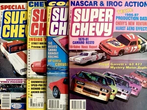 SUPER CHEVY MAGAZINE 1987-1988 MIXED SET OF 4 - Picture 1 of 5