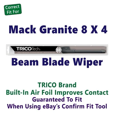 Wiper Blade (Qty 1) Beam fits 2015+ Mack Granite 8 X 4 -19200 Foto 1 de 4