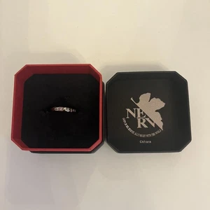 Evangelion Unit-01 Shinji Silver Ring EVSR-17 - Picture 1 of 3