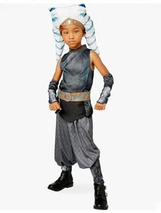 Disfraz de cosplay oficial de la Guerra de las Galaxias Ahsoka Tano para niños, talla 5/6 *NUEVO* - Imagen 1 de 9