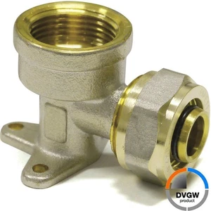 Pipetec Schraubfitting Wandwinkel 16x2 - 20x2 - 26x3 - 32x3 Klemmverschraubung - Bild 1 von 3