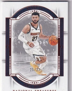 2023-24 Panini National Treasures NBA No. 20 Jamal Murray Red 25/33 - Bild 1 von 2