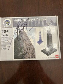 LEGO ARCHITECTURE: John Hancock Center ( 19720) Signed by Adam Reed Tucker-RARE