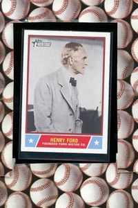 2025 TOPPS HERITAGE #NS-21 HENRY FORD NOTABLE AMERICAN NMMT+ - Picture 1 of 2