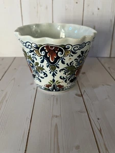 Cachepot holandés Delft de 5 1/4 pulgadas - Imagen 1 de 4