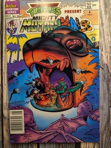 Mighty Mutanimals Archie Adventure Series Teenage Mutant Ninja Turtles 1992 #3 - Imagen 1 de 3