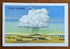 Shell Oil Vintage 1964 Meteorology Project Card - #415 Cloud Seeding