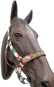 cabestro caballo nylon personalizado en todos los tamaños en el patrón azteca - Imagen 1 de 4