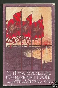 Venecia Exposición de Arte Exposición Italia Italia sello 1907 - Imagen 1 de 1