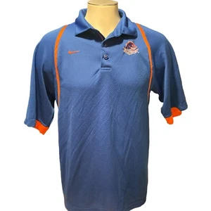 Nike Team Boise State Broncos blau Seitenlinie trockene Passform Poloshirt - klein authentisch - Bild 1 von 9
