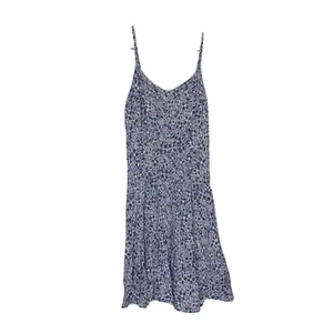 Old Navy Blue White Floral Mini Sundress S - Picture 1 of 4