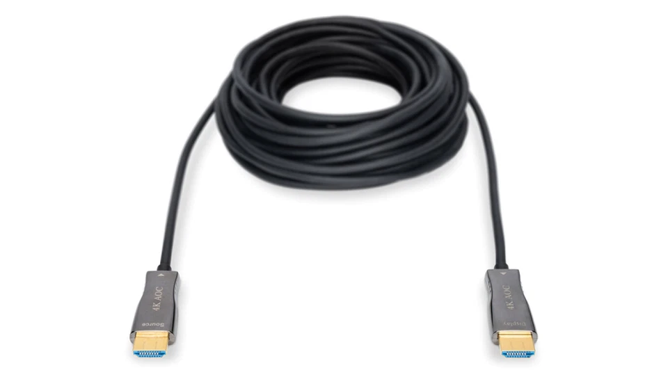 HDMI-Kabel Hybrid Premium 4K 60Hz UHD HDMI A/HDMI AM/M 15m AK-330125 - Bild 1 von 1