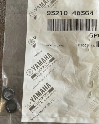 DOIS O-Rings OEM Yamaha 93210-48364-00 MODELOS ROADSTAR VER LISTA - Imagem 1 de 2