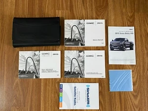 2015 GMC Sierra Denali HD Owners Manual Set with Case - Picture 1 of 1