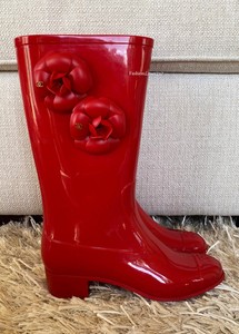 chanel gumboots