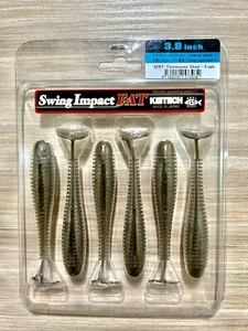 Keitech Swing Impact Fat Paddle Tail Swimbaits, Bass Fishing, Free Shipping! NWT - Picture 1 of 12