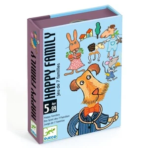 Happy Family Card Game  Age 5-99 - Foto 1 di 3