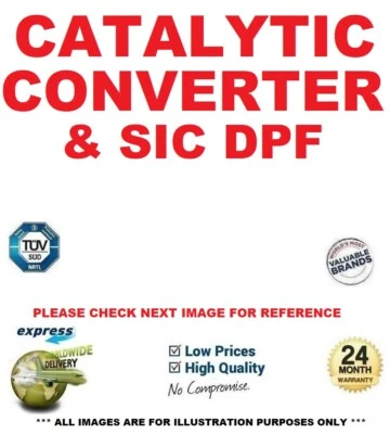 Cat & SiC DPF SOOT PARTICULATE FILTER for ALFA ROMEO SPIDER 2.4 JTDM 2007-2010 - Image 1 of 4