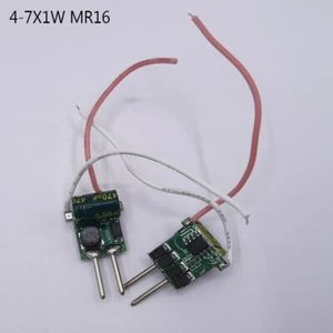 4-7X1W 7X1W DC12V MR16 LED Driver 300mA For 4W 5W 6W 7W LED High Power Lamp - Picture 1 of 5