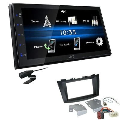 JVC Autoradio Touchscreen Bluetooth USB für Suzuki Swift IV ab 2010 schwarz - Bild 1 von 4