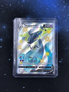 Let’s Grade! Pokemon 1x Dragapult V Black Star SWSH096 Full Art Mint Box Fresh - Picture 1 of 2