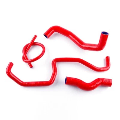 Mangueras de refrigerante de radiador de silicona rojas para Nissan 350 Z 350Z 2003-2006 Infiniti G35 Foto 1 de 4