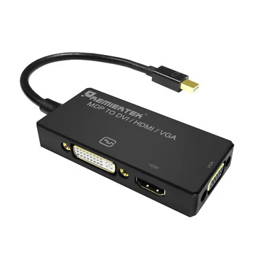 Mini DisplayPort MDP 1.2 to HDMI VGA DVI Converter For Microsoft Surface Pro - Image 1 of 4