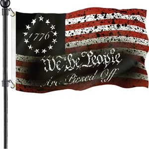 We the People 1776 Flag 3X5 Ft Outdoor Double Sided Betsy Ross 13 Star American - Picture 1 of 6