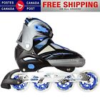 Adjustable Rollerblades, Inline Skates with Flashing Light up Wheels for Boys