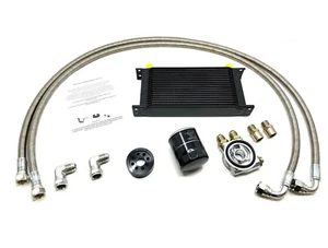 19 Filas Kit Enfriador de Aceite + Manguera Acero Flexible para VW T5 2.0L Tdi - Imagen 1 de 7