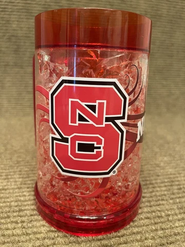 NCAA NC North Carolina State Wolfpack Freezer Mug 16 oz Licensed Merchandise Cover
