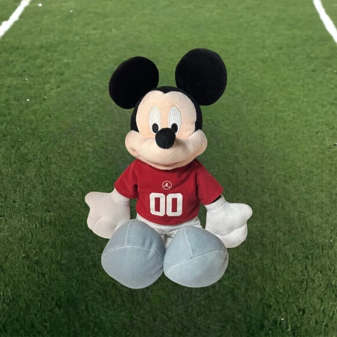 Vintage University Of Alabama Mickey Mouse Plush 17” Cover