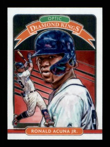 2020 Donruss Optic #8 Ronald Acuna Jr. DK Diamond King  Braves