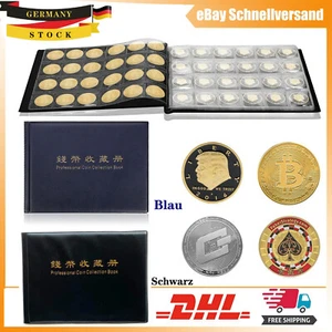 Münzenalbum Münzalbum Für 240-Stück 2-Euro Münzen Alben Münzblätter Sammelalbum - Bild 1 von 14