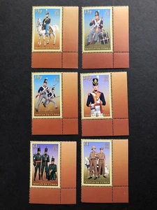 Uniformes militares Tristan Da Cunha 2007 marginales MNH VF Sg 901-906 Reino Unido envío y devolución gratuitos - Imagen 1 de 1