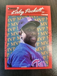 1990 Donruss Kirby Puckett MVP Karte BC-8 - Bild 1 von 2