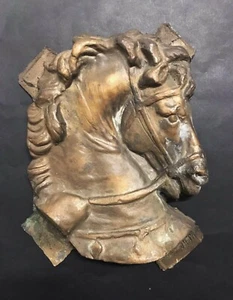 grande immagine equina cavallo uniface opus peso 2900 gr.  26,5 x 21 cm circa - Picture 1 of 1