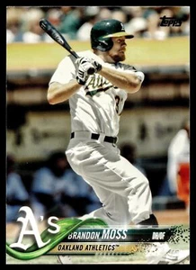 2018Topps677Brandon MossOakland Athletics | Arpin Mint Cards - Bild 1 von 2