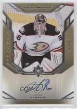 2014-15 Upper Deck Ultimate Collection John Gibson #RUS-JG Auto