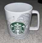 Starbucks 2020 Coffee Mug 11Oz Embossed Mermaid (F3)